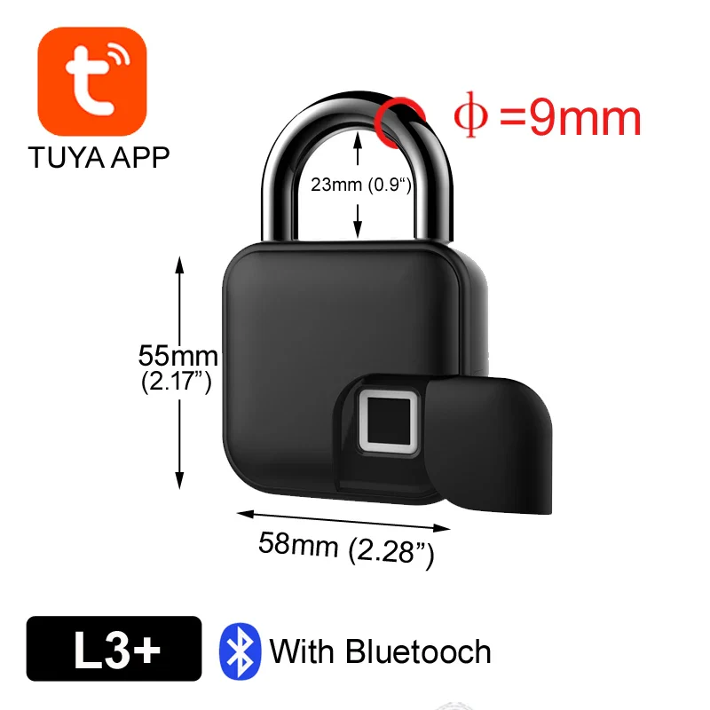 Fingerprint Waterproof Smart Padlock